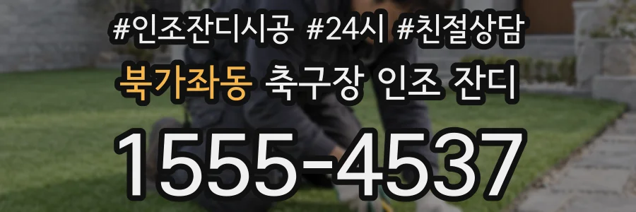 북가좌동 축구장 인조 잔디