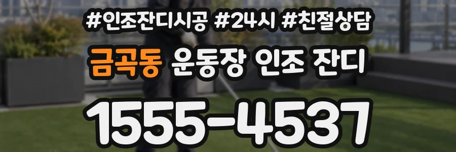 금곡동 운동장 인조 잔디