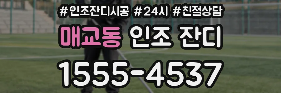 매교동 인조 잔디