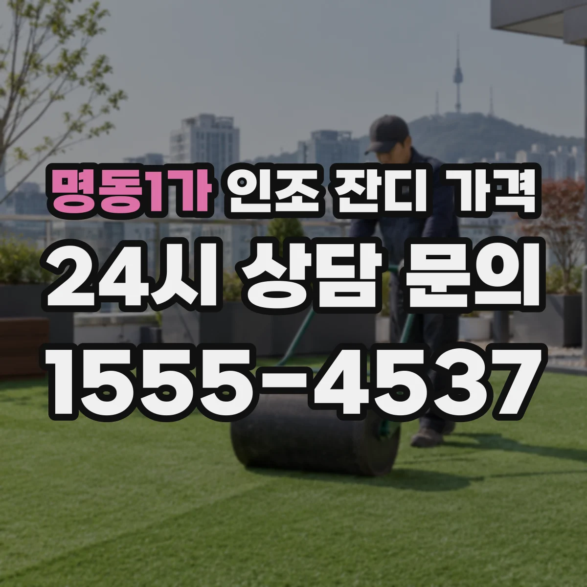 명동1가 인조 잔디 가격