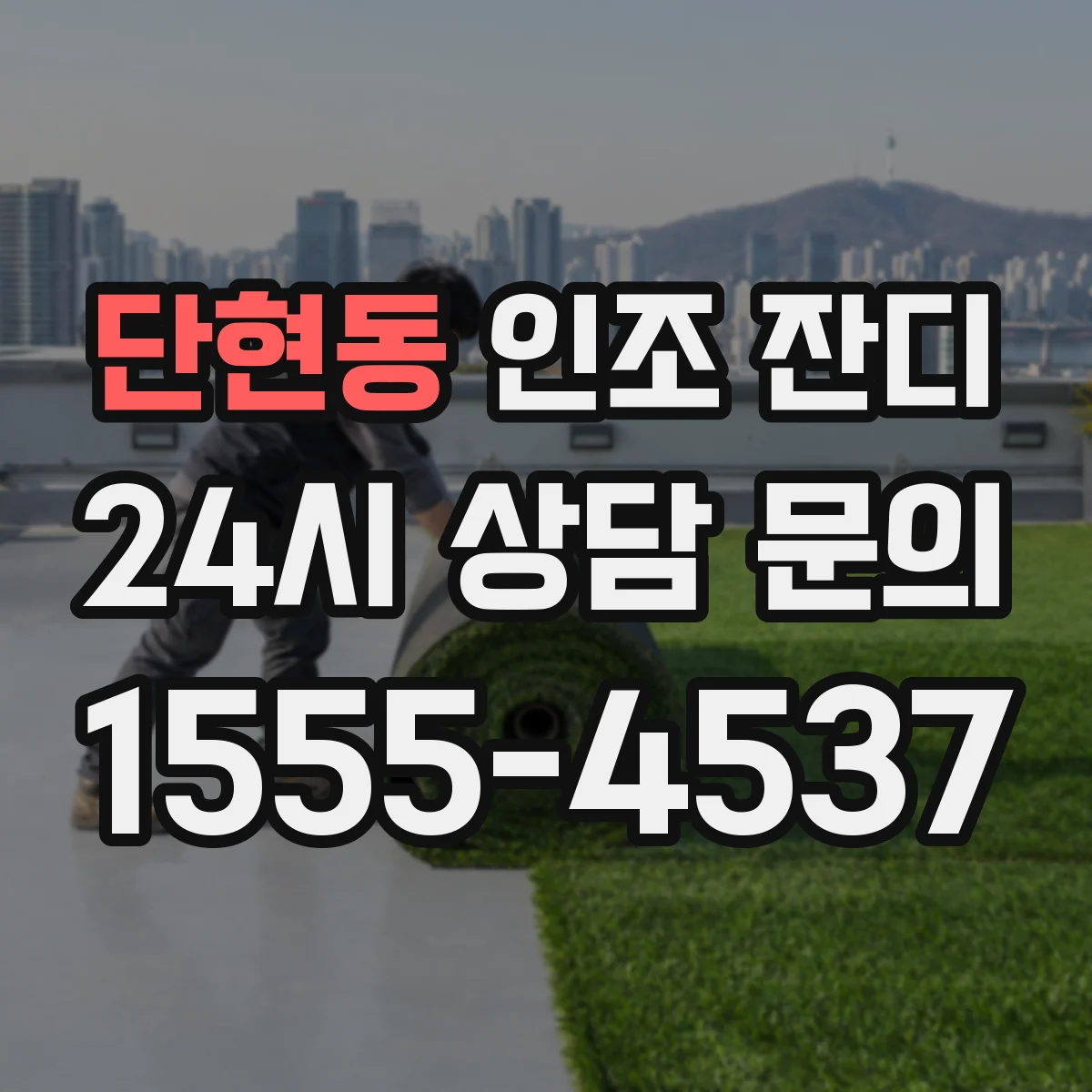 단현동 인조 잔디
