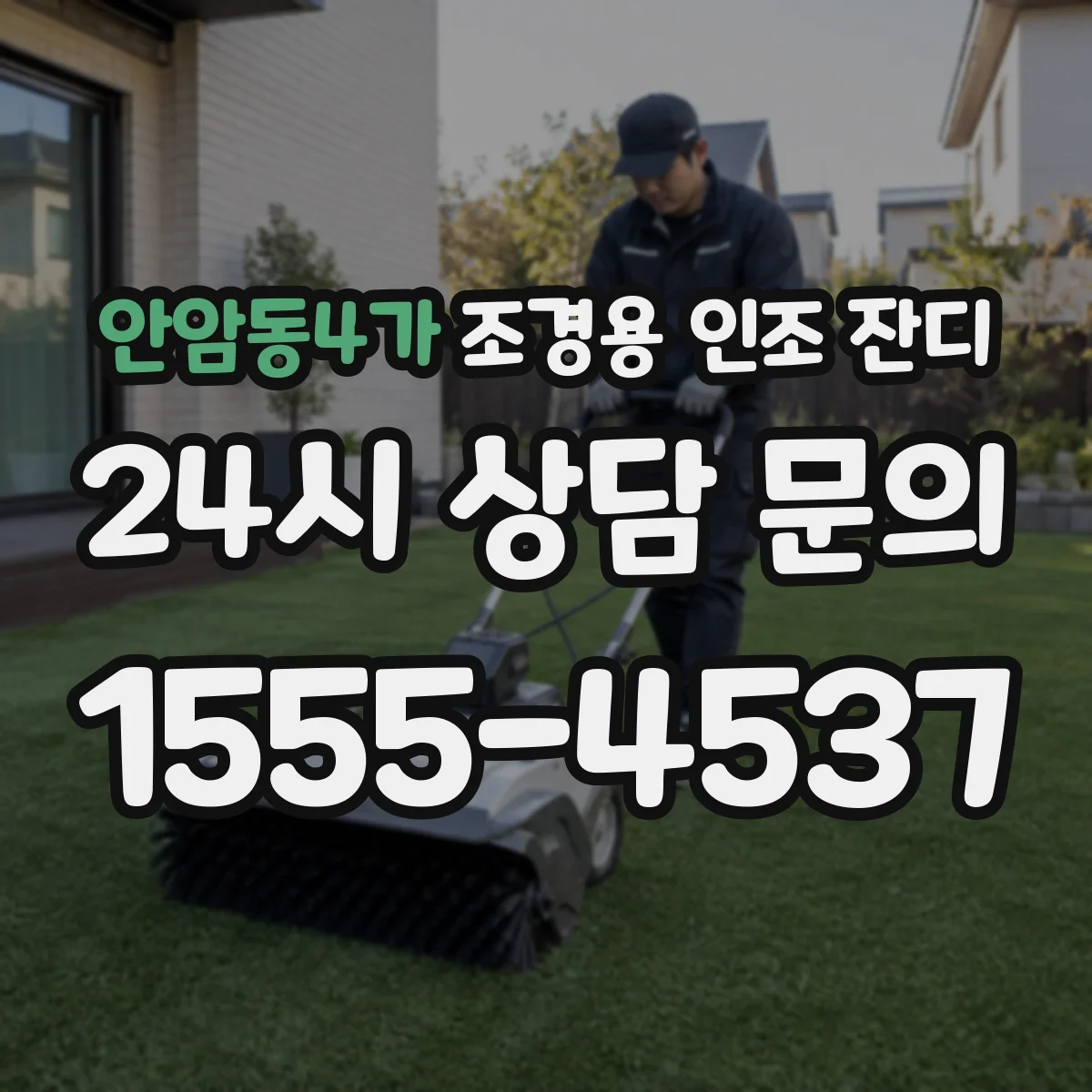 안암동4가 조경용 인조 잔디