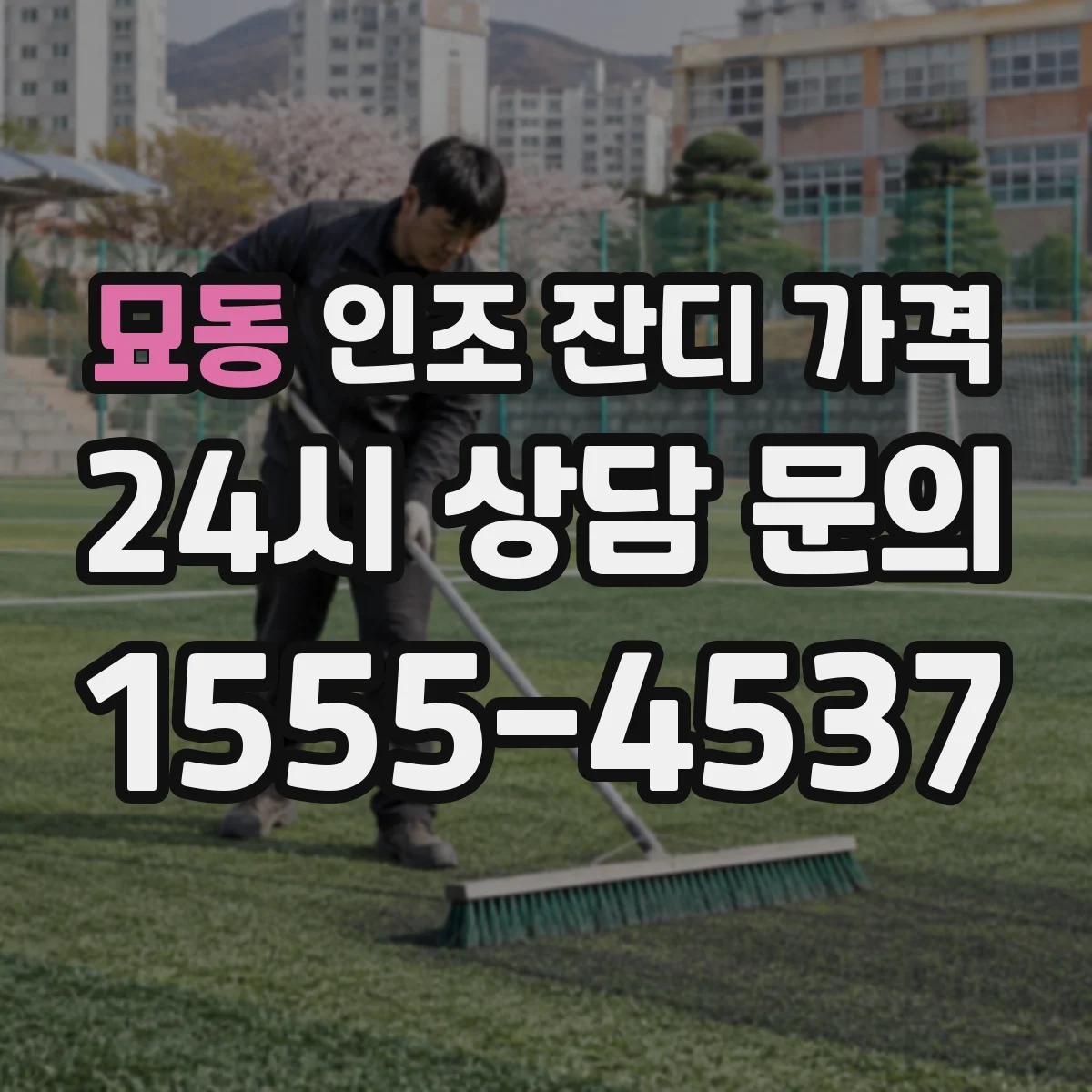 묘동 인조 잔디 가격