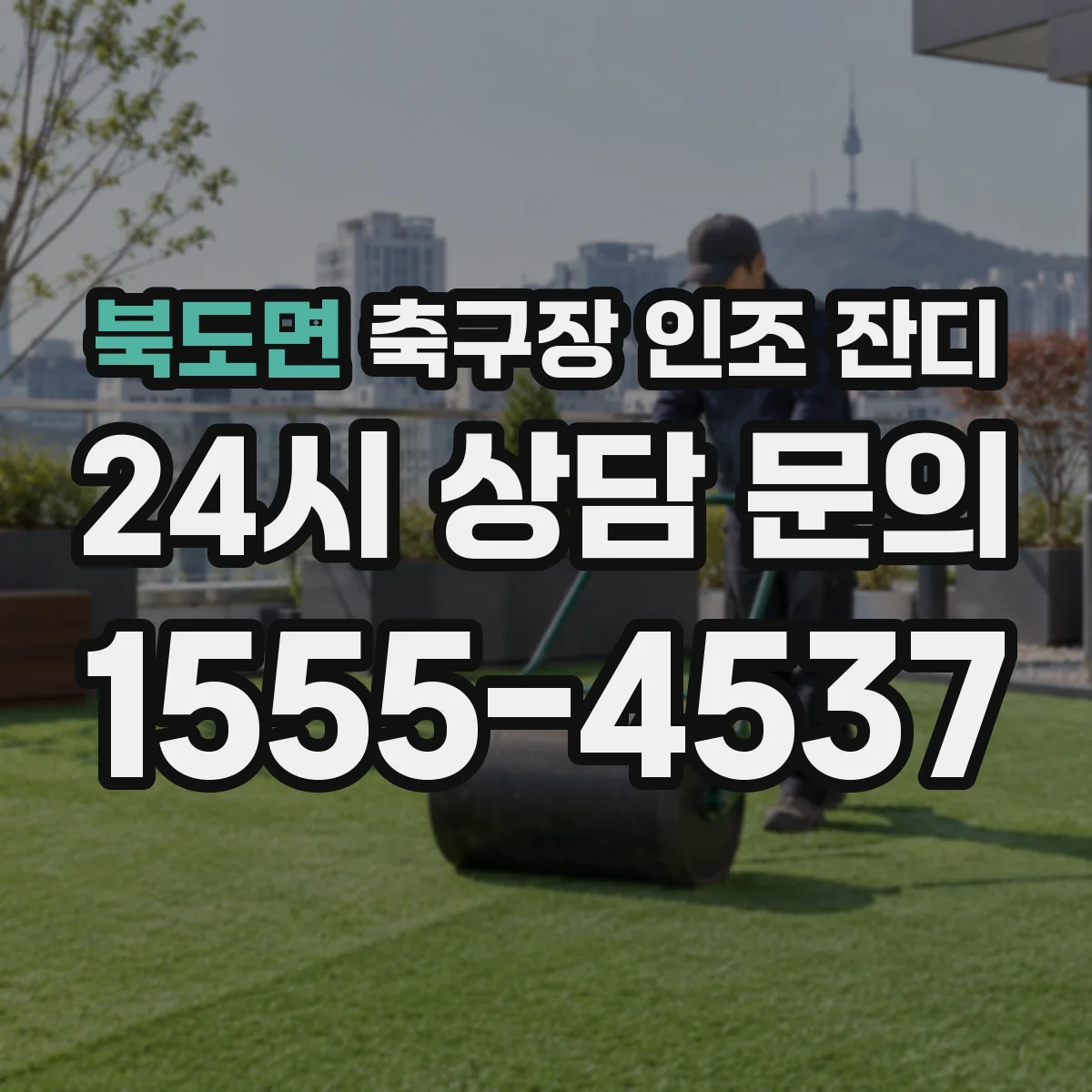 북도면 축구장 인조 잔디