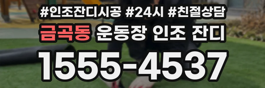 금곡동 운동장 인조 잔디