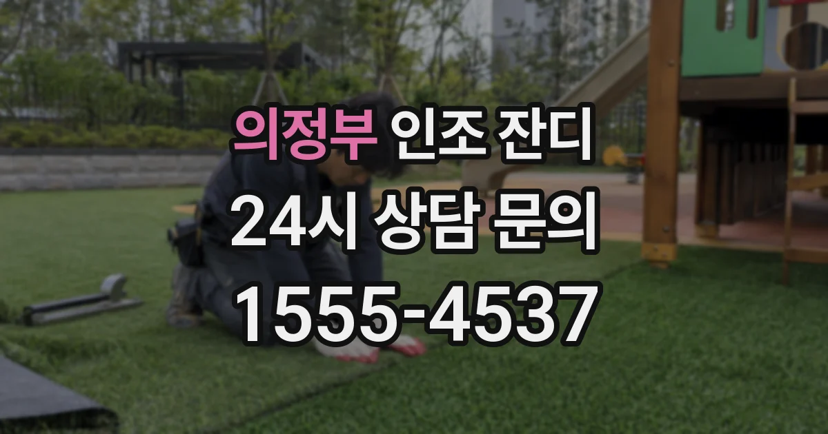 의정부 인조 잔디