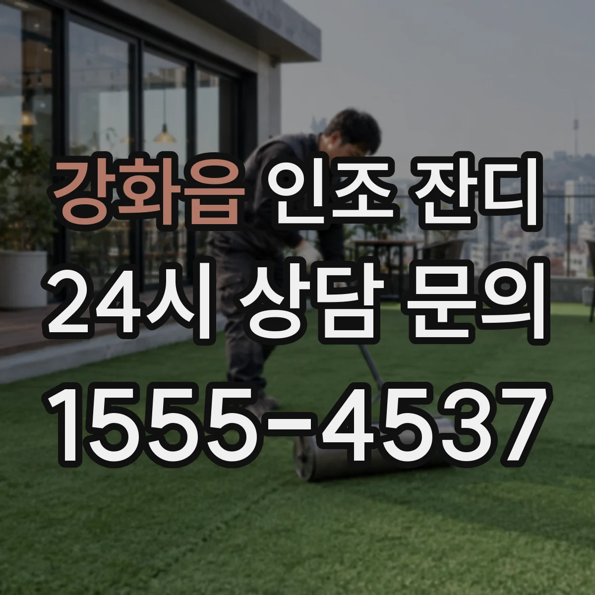 강화읍 인조 잔디