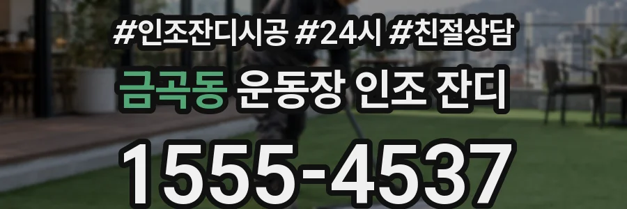 금곡동 운동장 인조 잔디