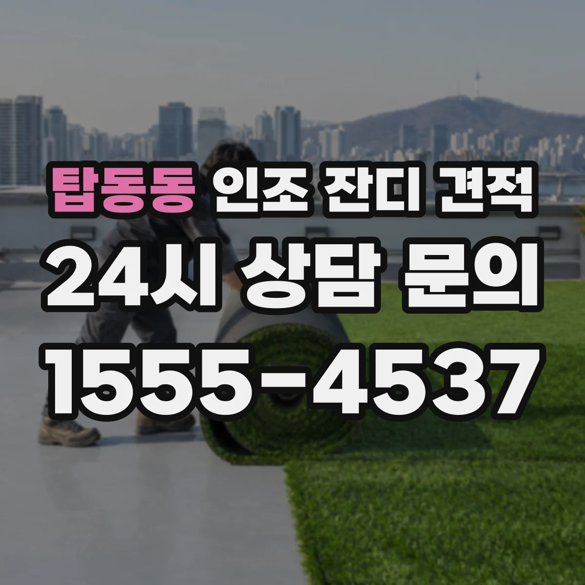 탑동동 인조 잔디 견적