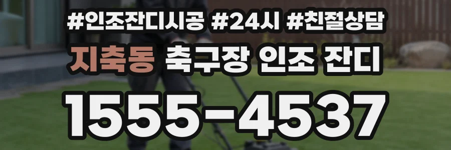 지축동 축구장 인조 잔디