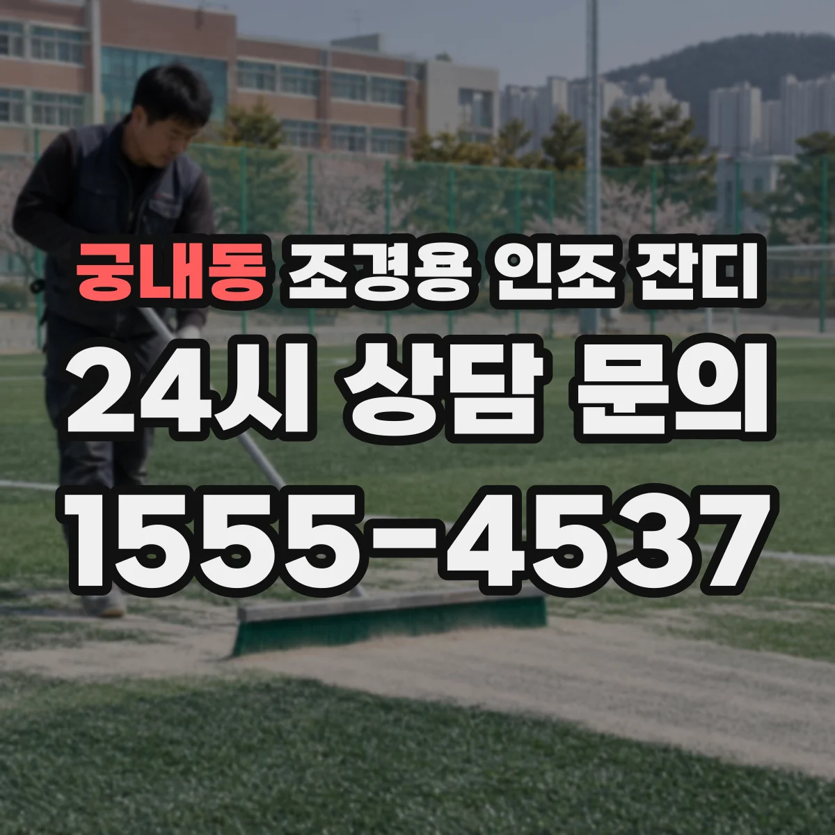 궁내동 조경용 인조 잔디