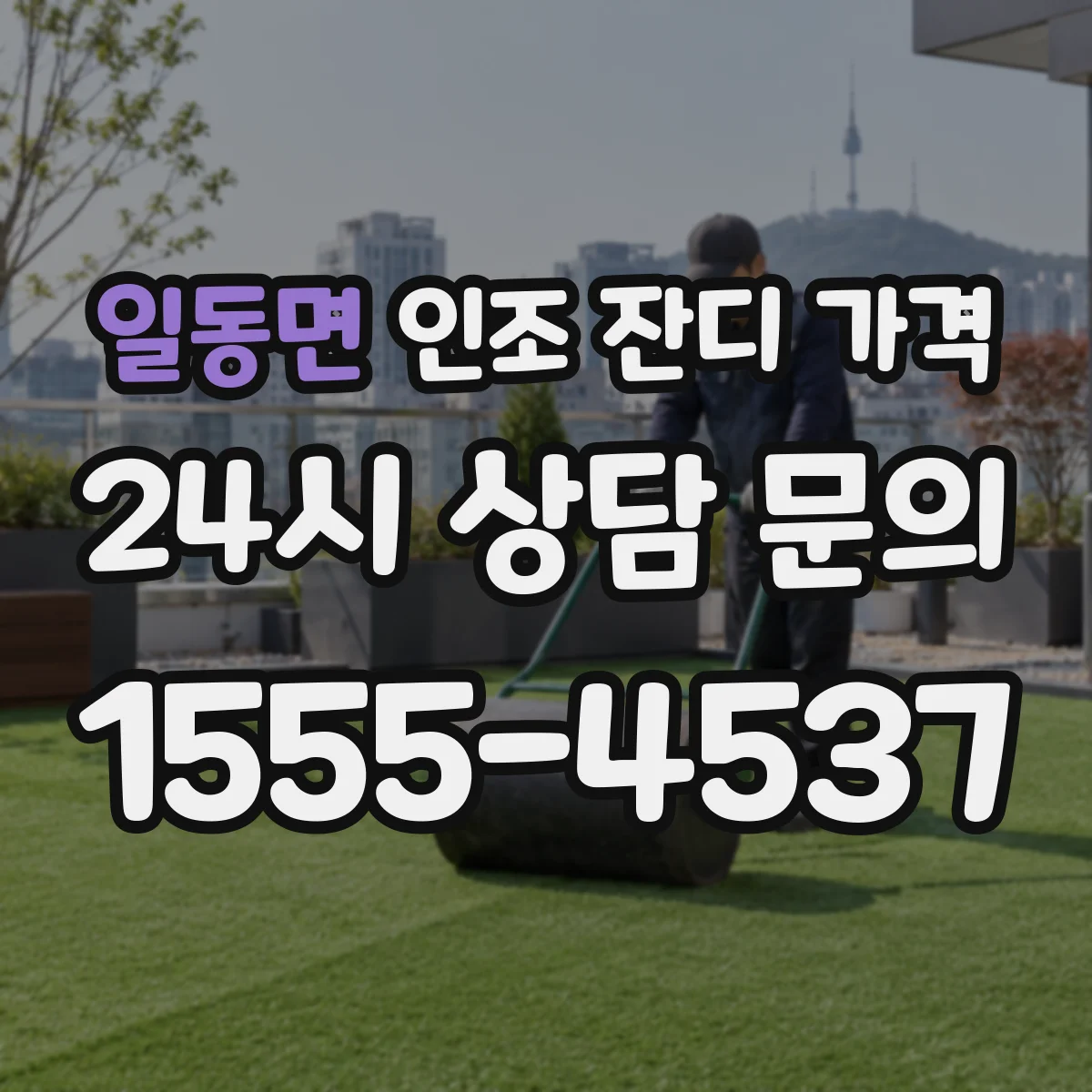 일동면 인조 잔디 가격