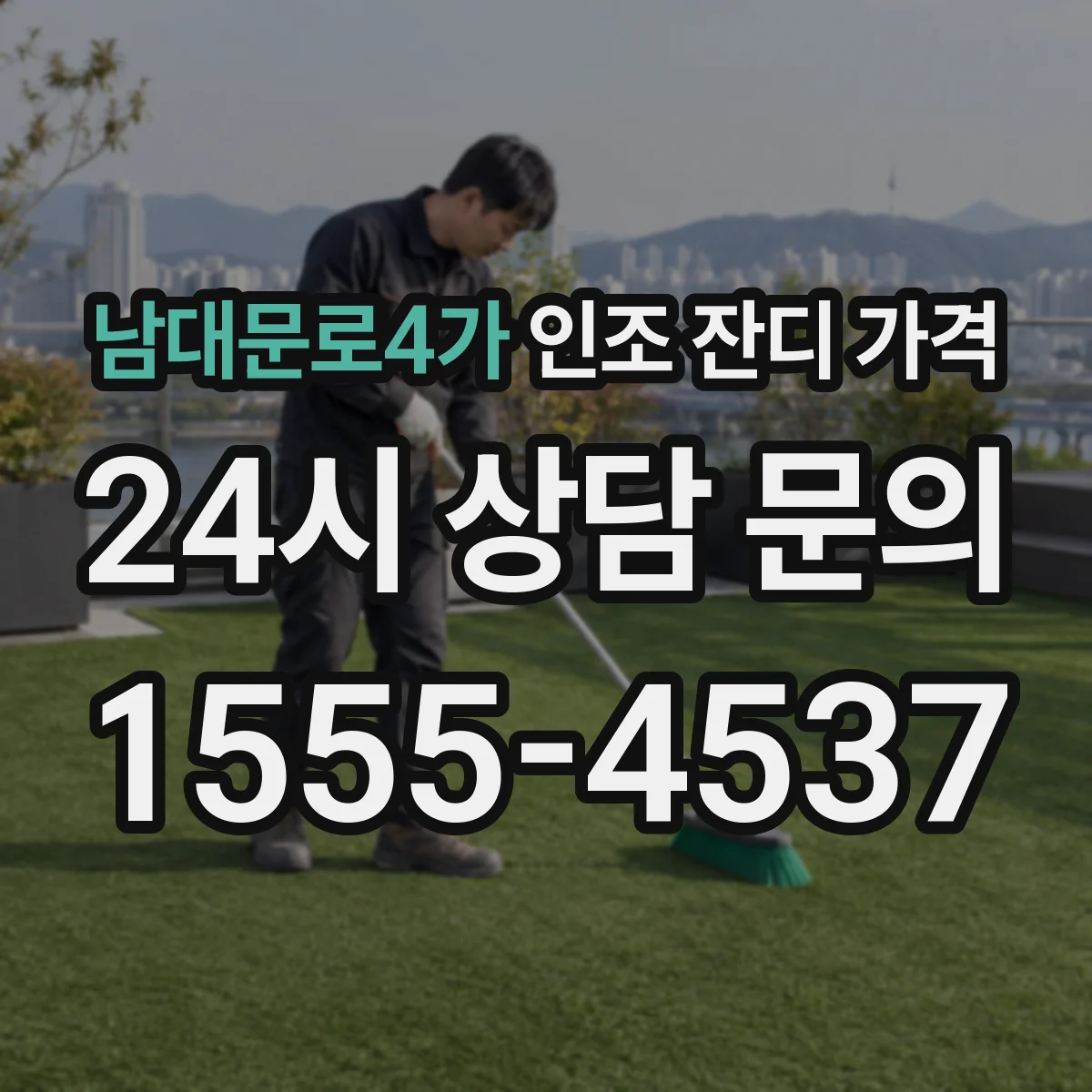 남대문로4가 인조 잔디 가격