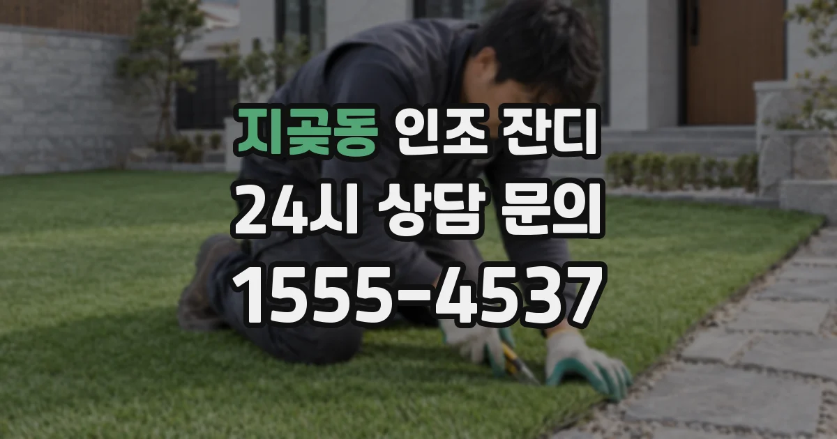 지곶동 인조 잔디