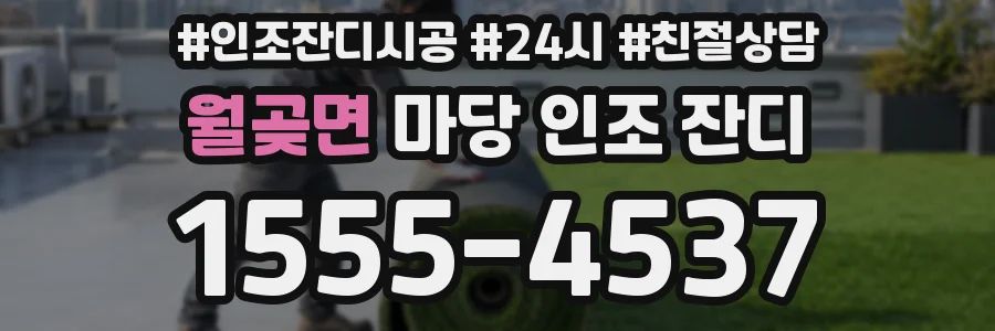 월곶면 마당 인조 잔디