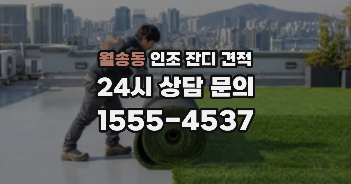 월송동 인조 잔디 견적