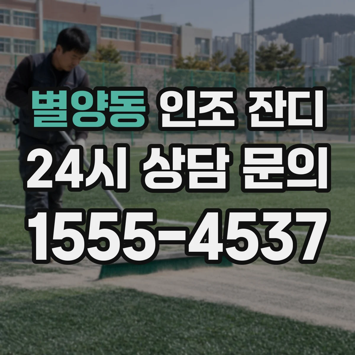 별양동 인조 잔디