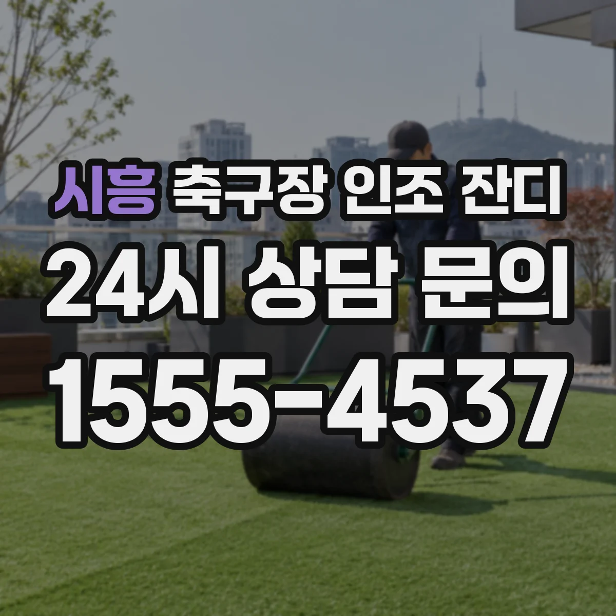 시흥 축구장 인조 잔디