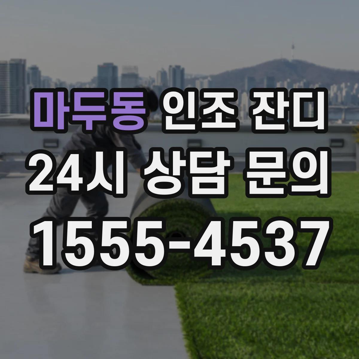 마두동 인조 잔디