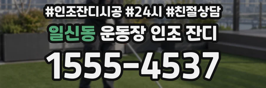 일신동 운동장 인조 잔디