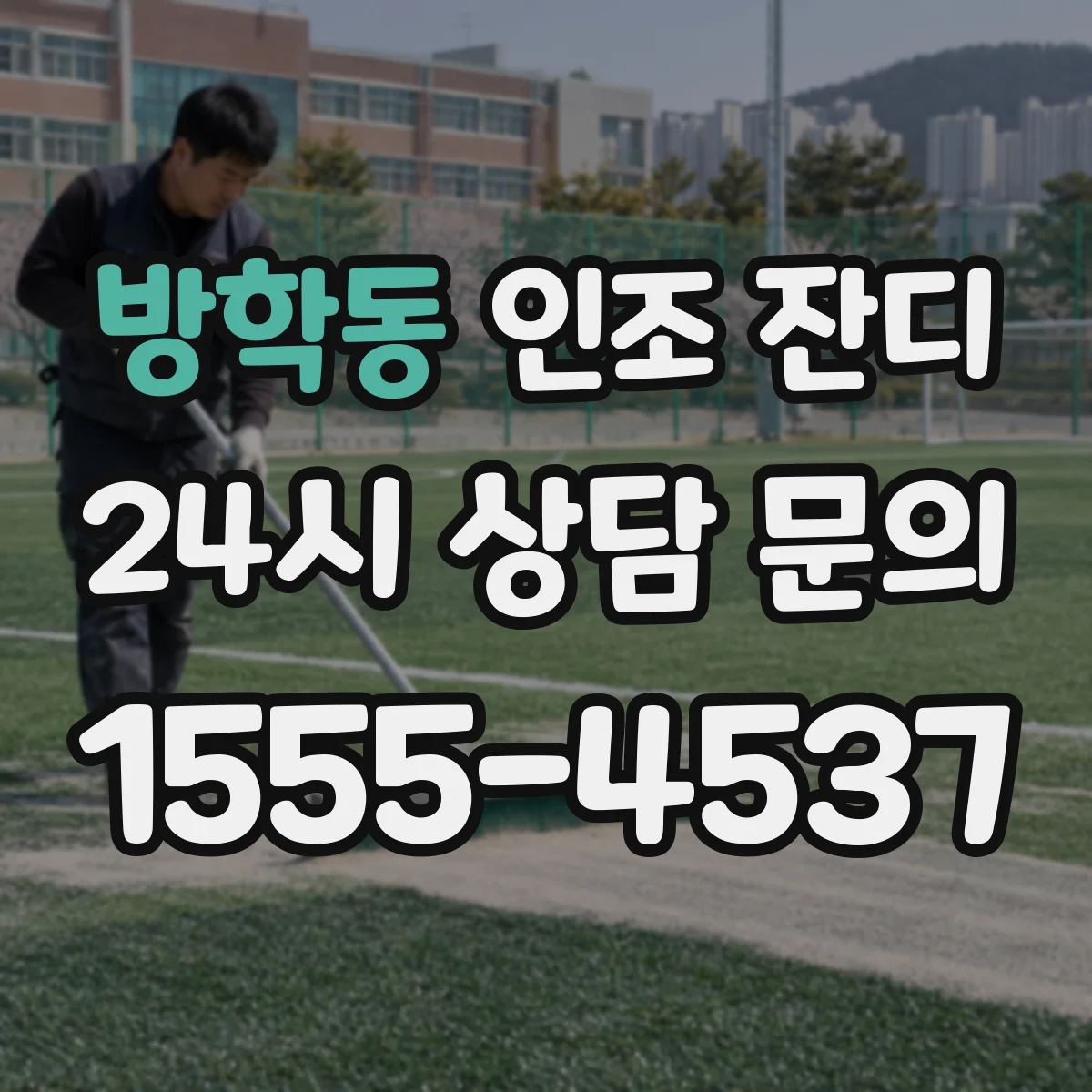 방학동 인조 잔디