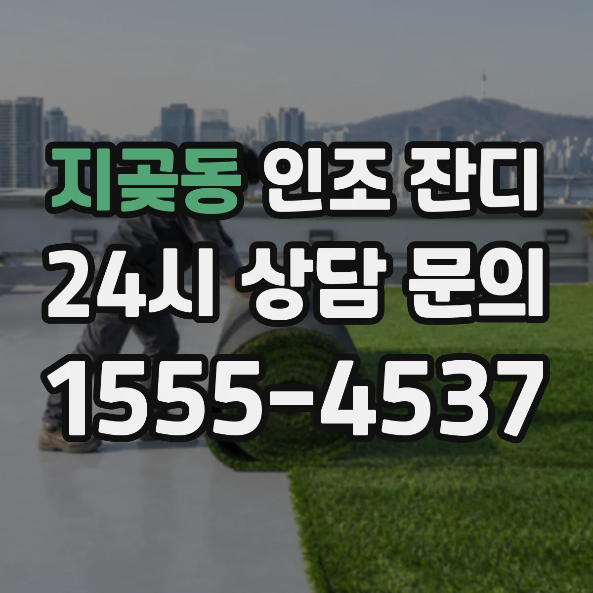 지곶동 인조 잔디
