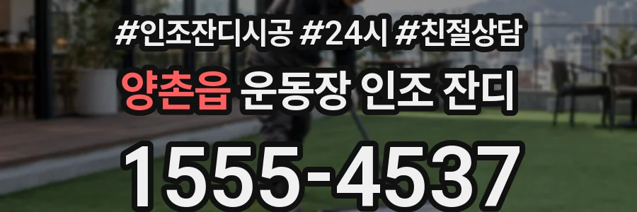 양촌읍 운동장 인조 잔디