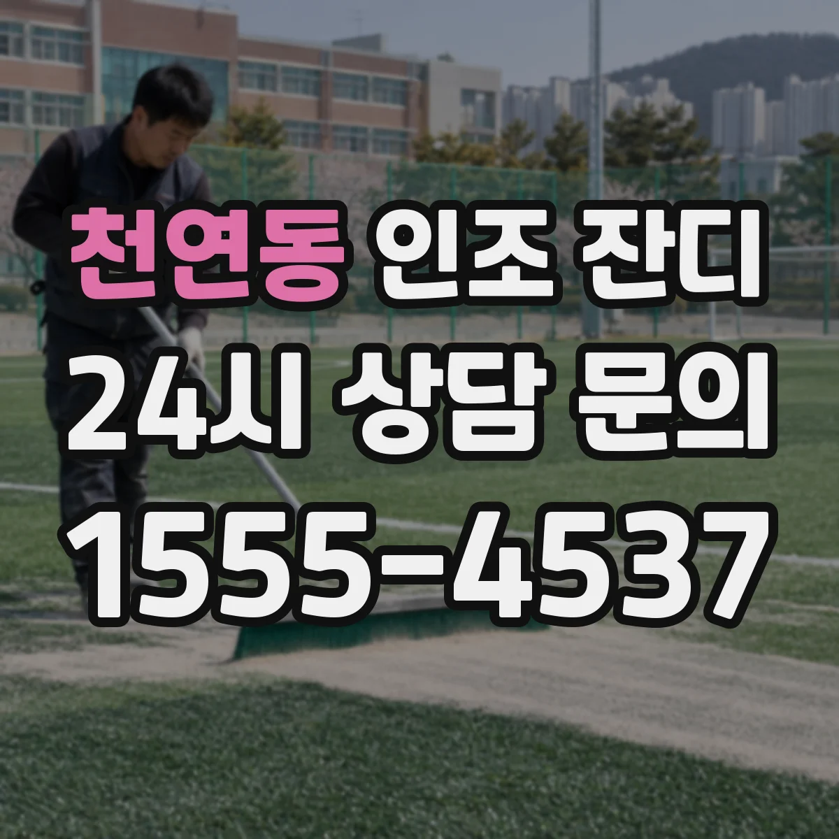 천연동 인조 잔디
