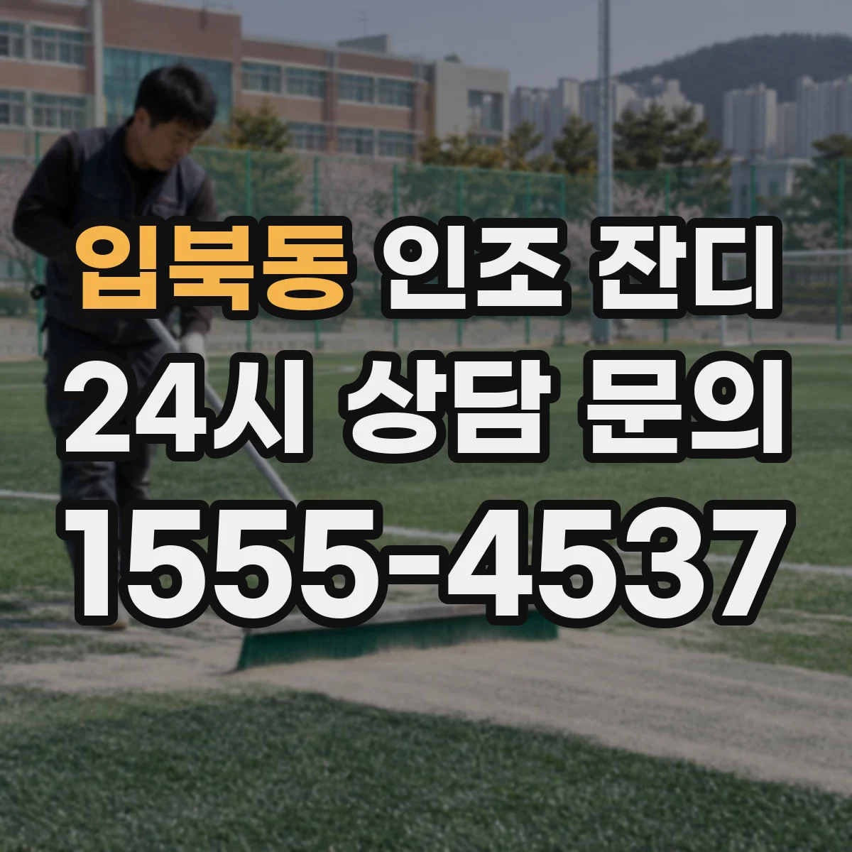 입북동 인조 잔디