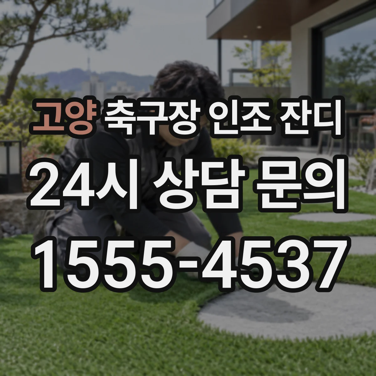 고양 축구장 인조 잔디