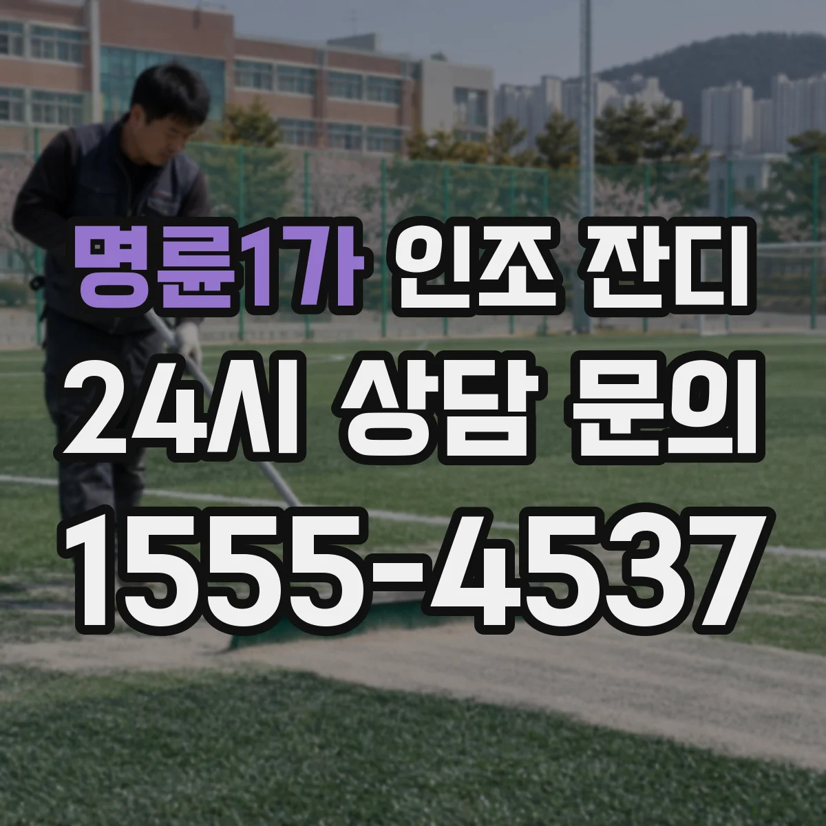 명륜1가 인조 잔디