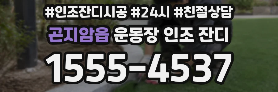 곤지암읍 운동장 인조 잔디