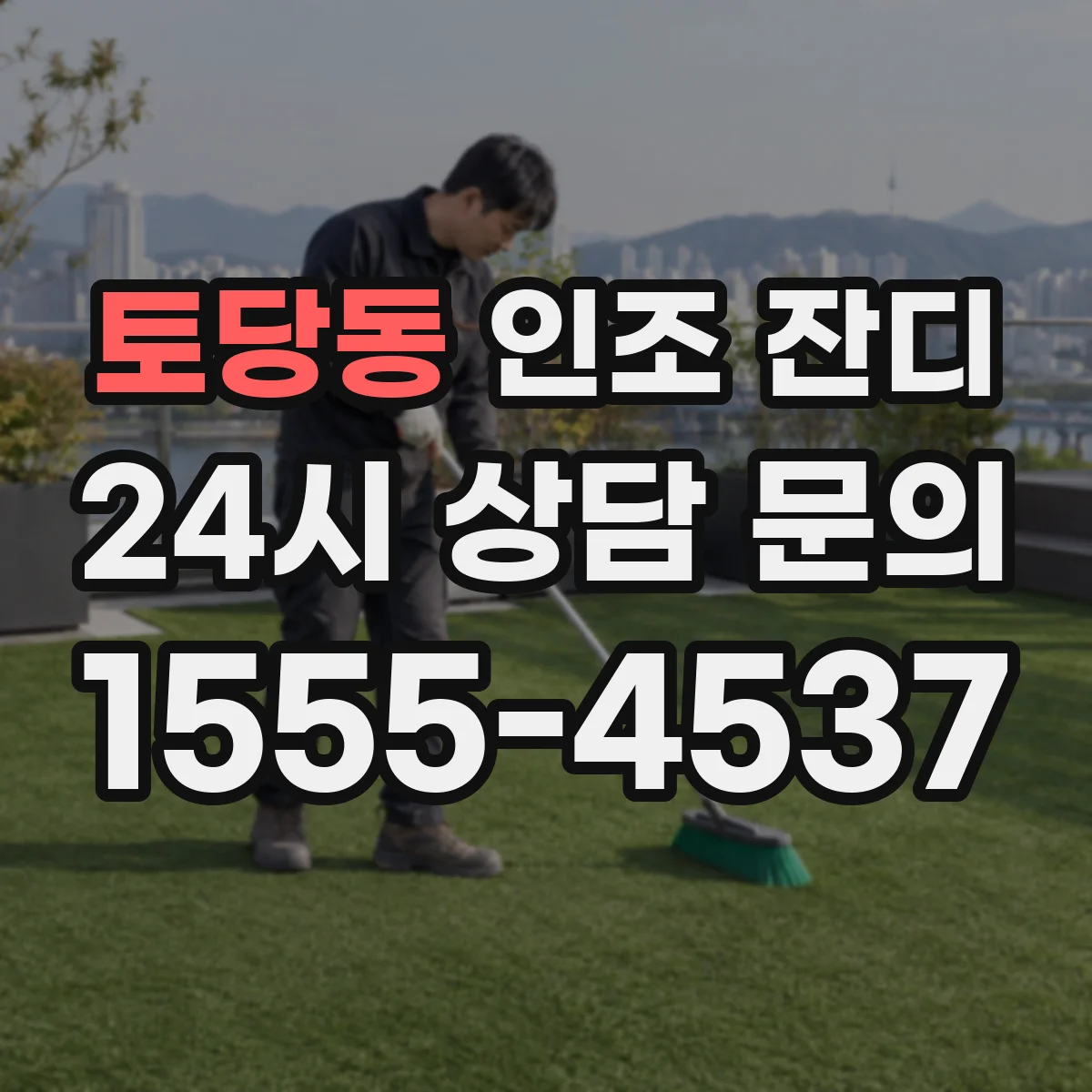 토당동 인조 잔디