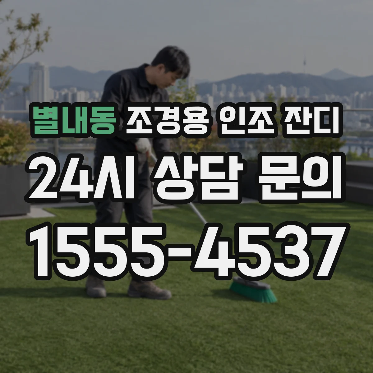 별내동 조경용 인조 잔디