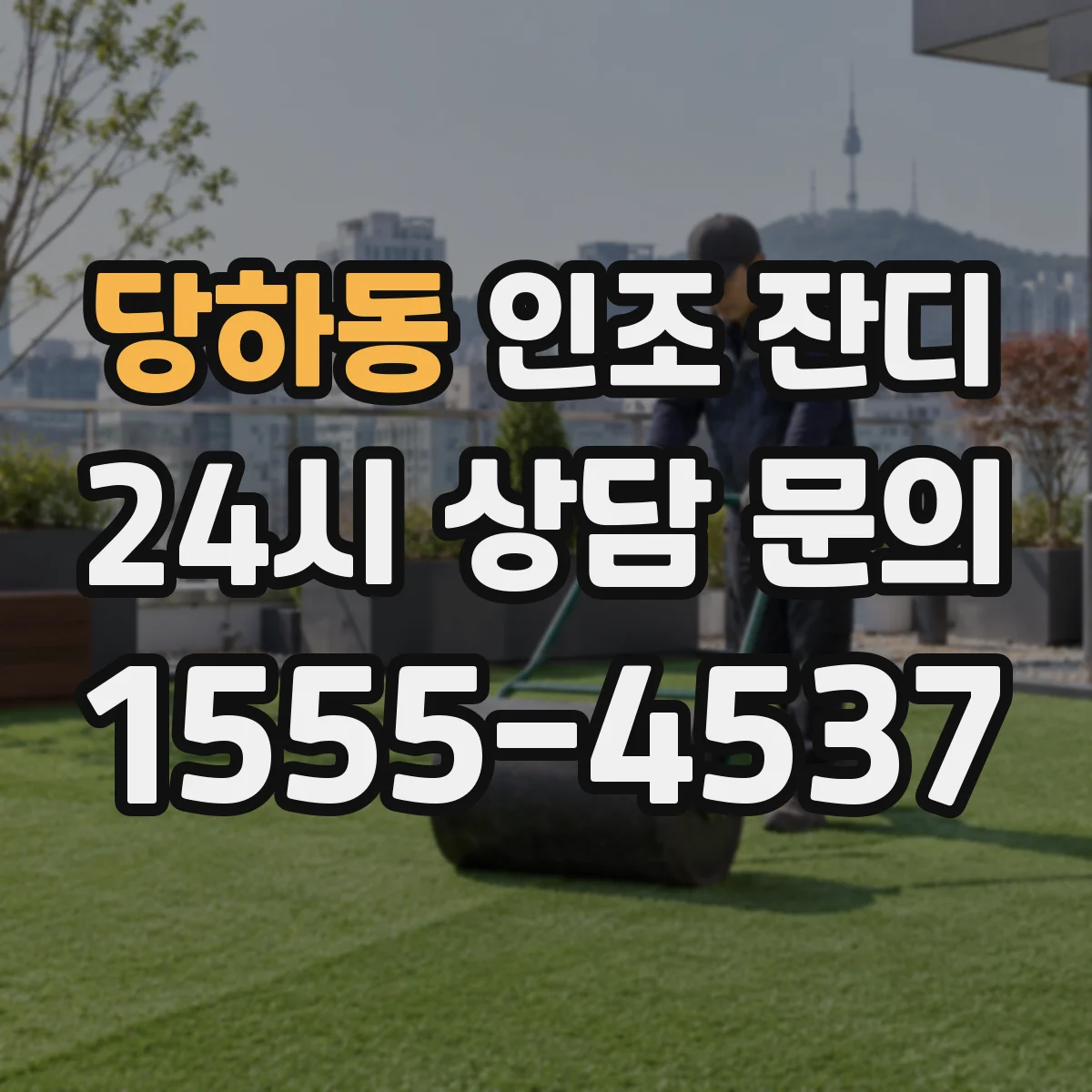 당하동 인조 잔디