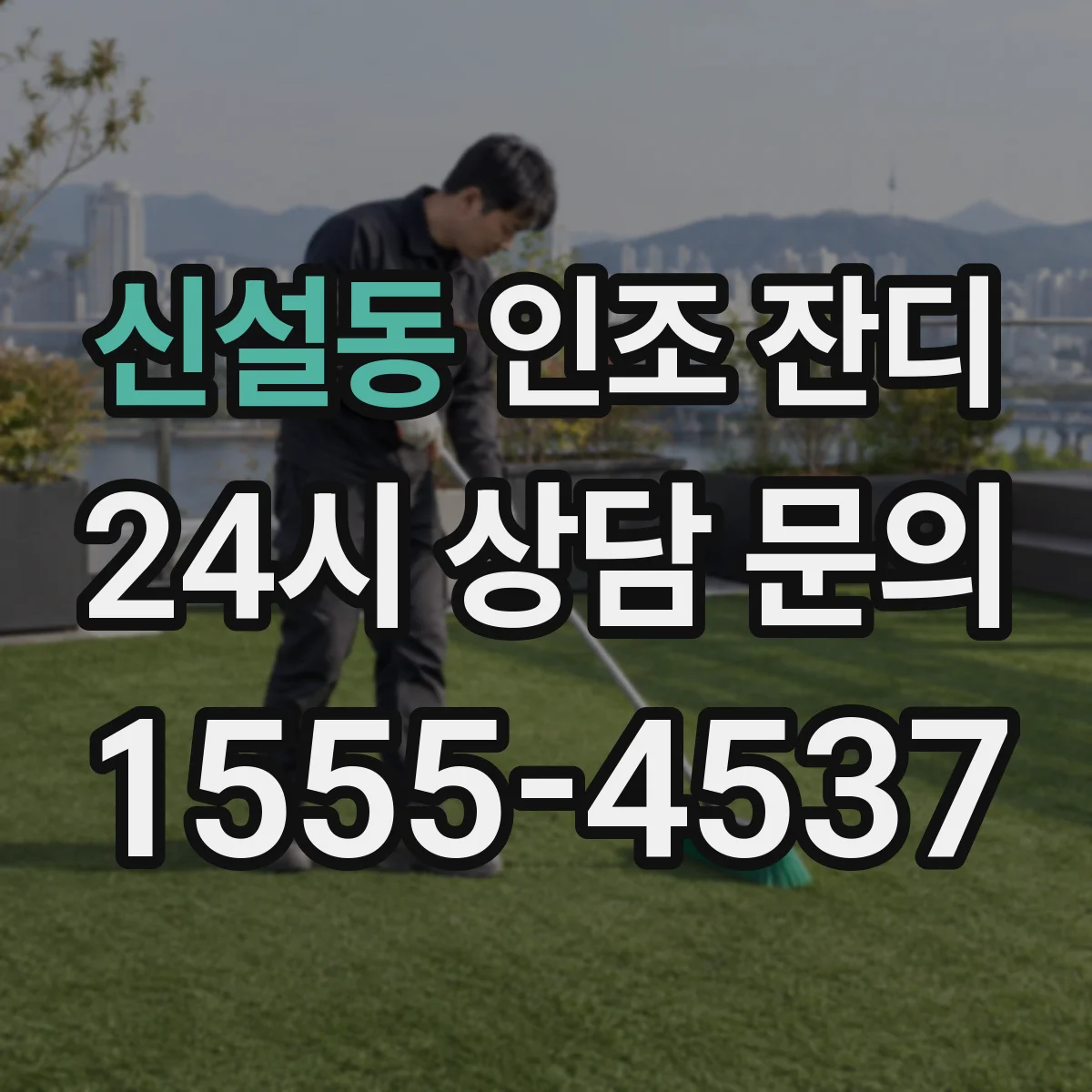 신설동 인조 잔디