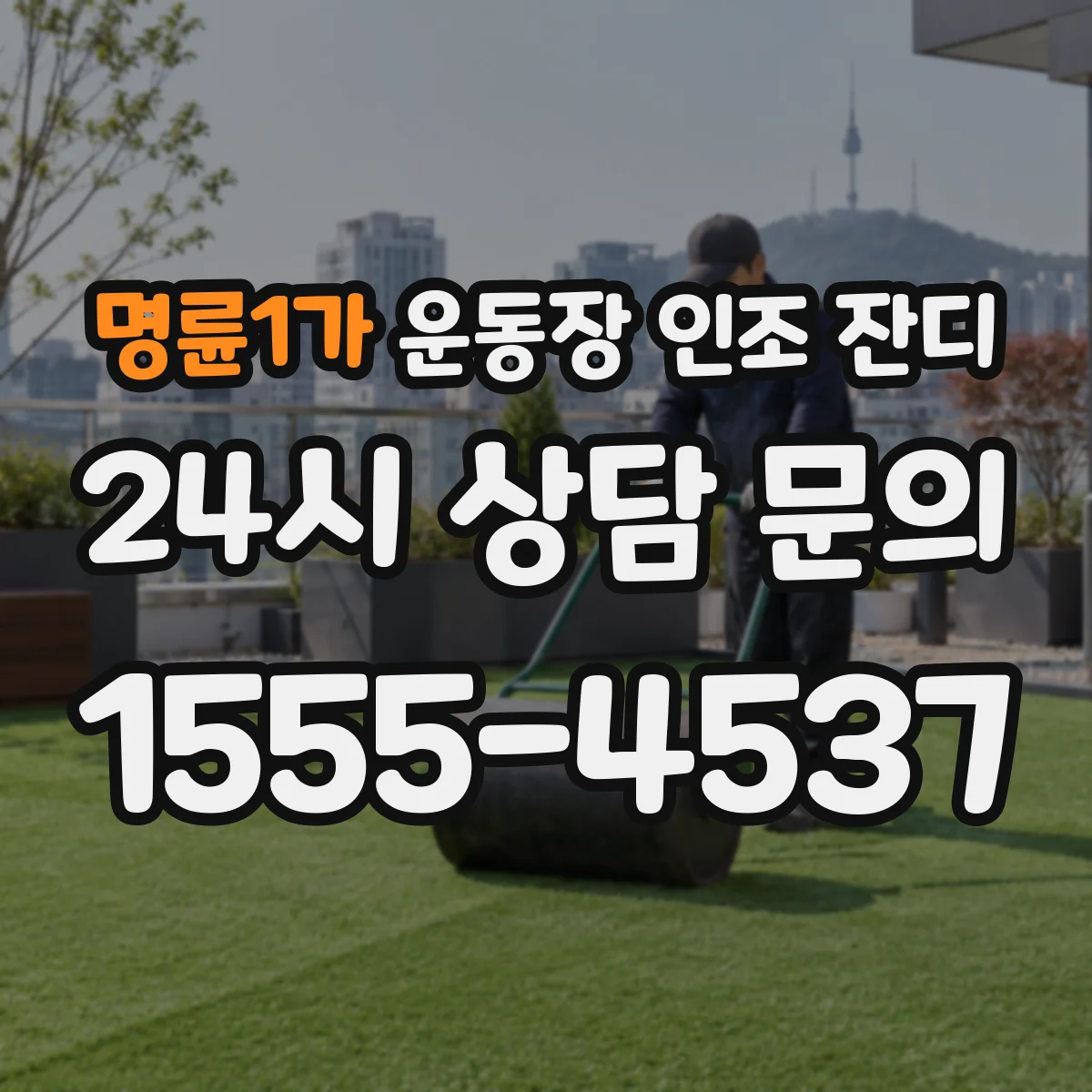 명륜1가 운동장 인조 잔디