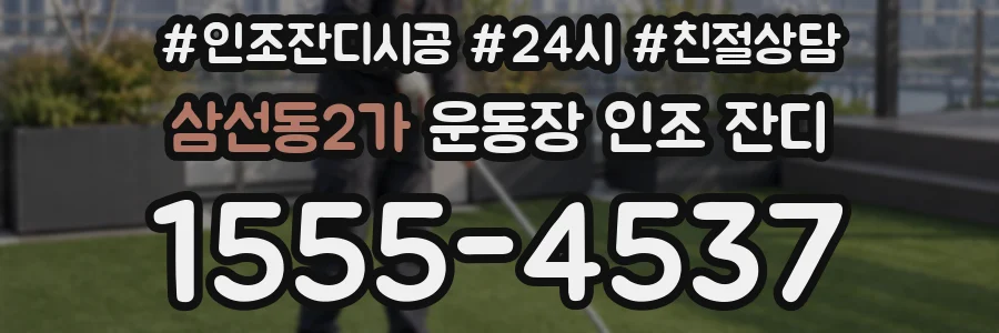 삼선동2가 운동장 인조 잔디