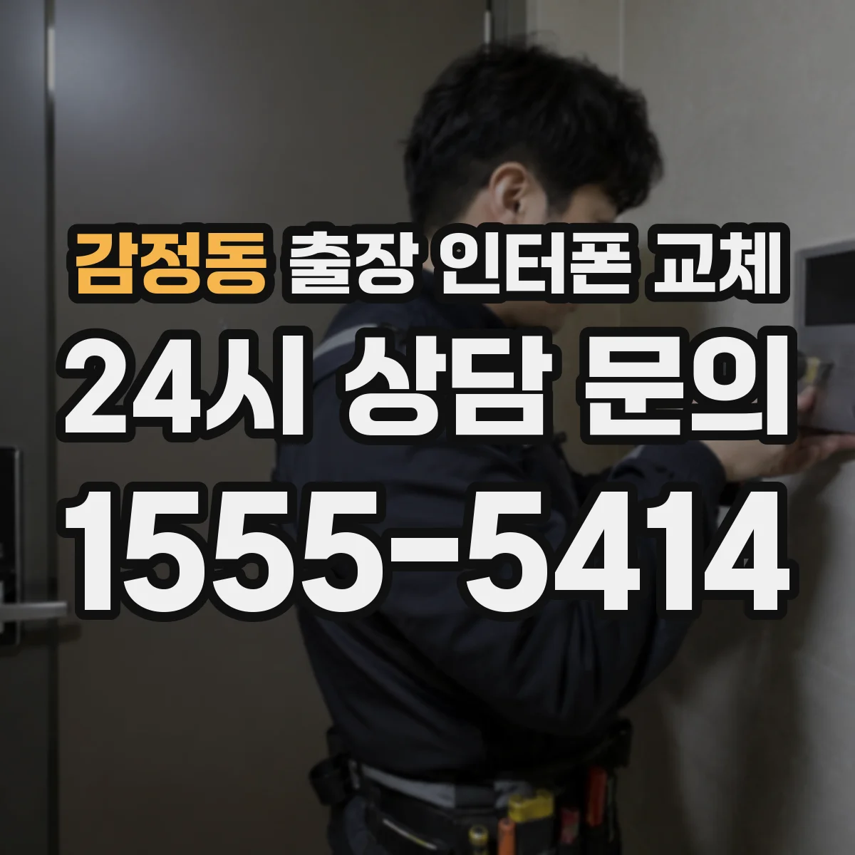 감정동 출장 인터폰 교체