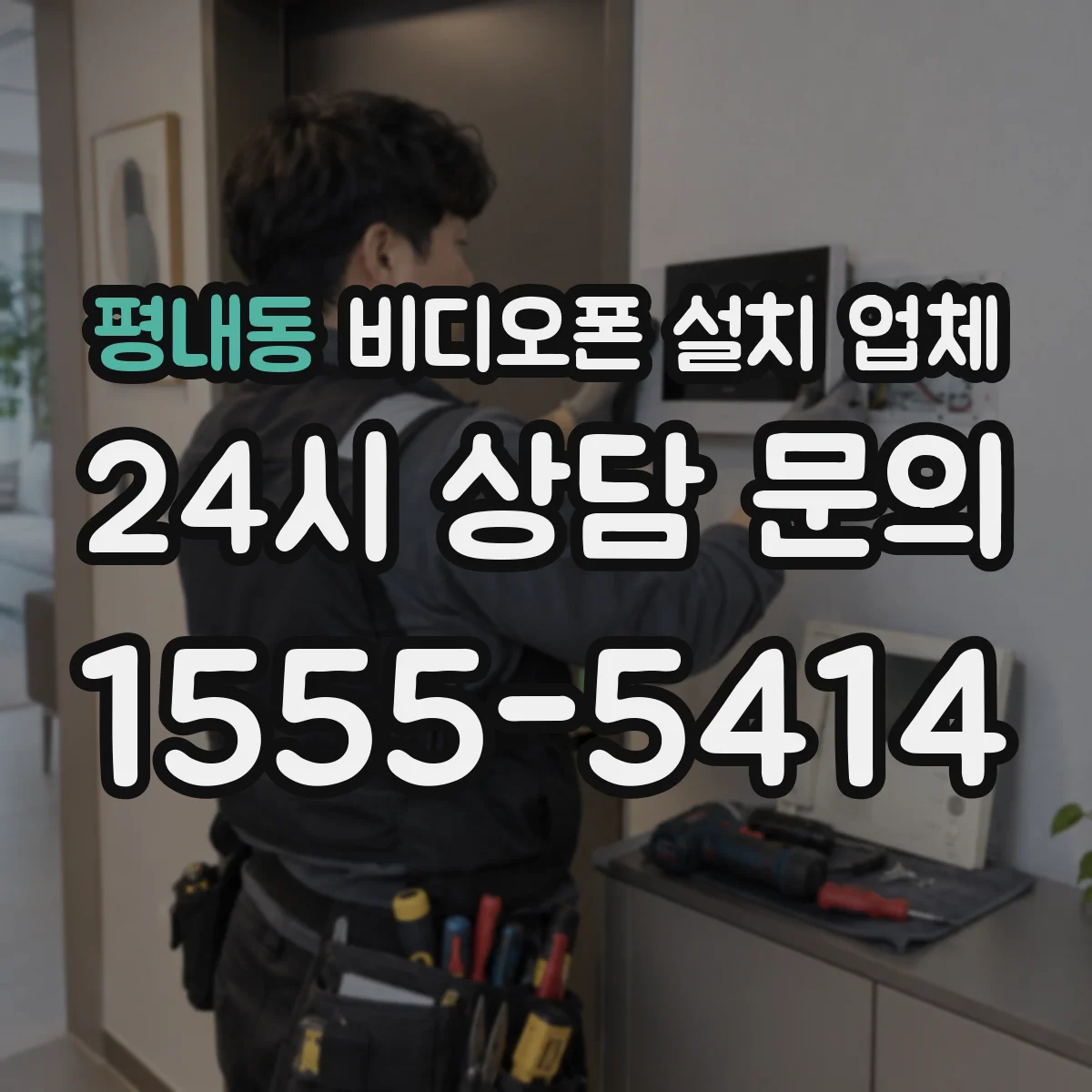평내동 비디오폰 설치 업체