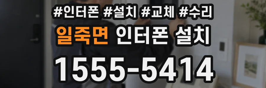 일죽면 인터폰 설치