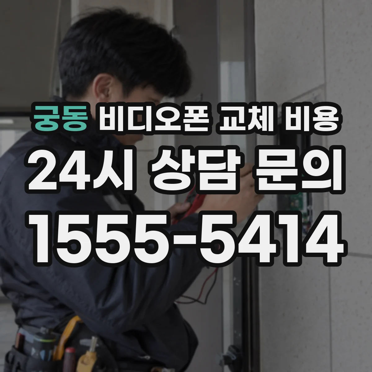 궁동 비디오폰 교체 비용