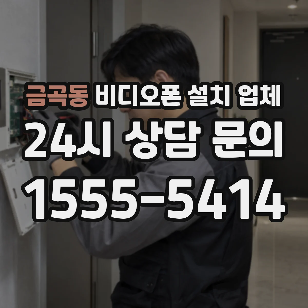 금곡동 비디오폰 설치 업체
