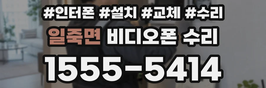 일죽면 비디오폰 수리