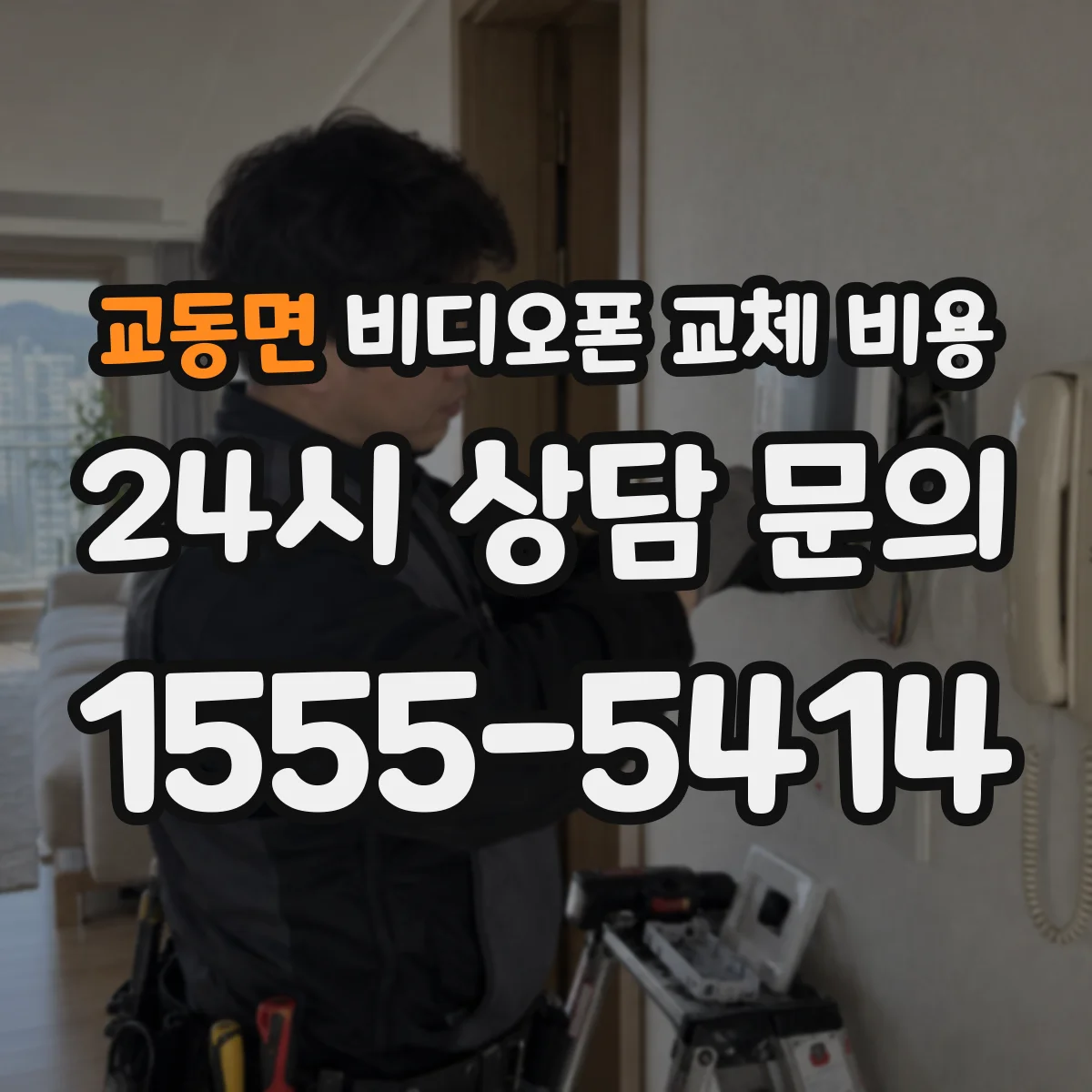 교동면 비디오폰 교체 비용
