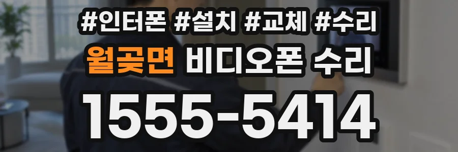 월곶면 비디오폰 수리