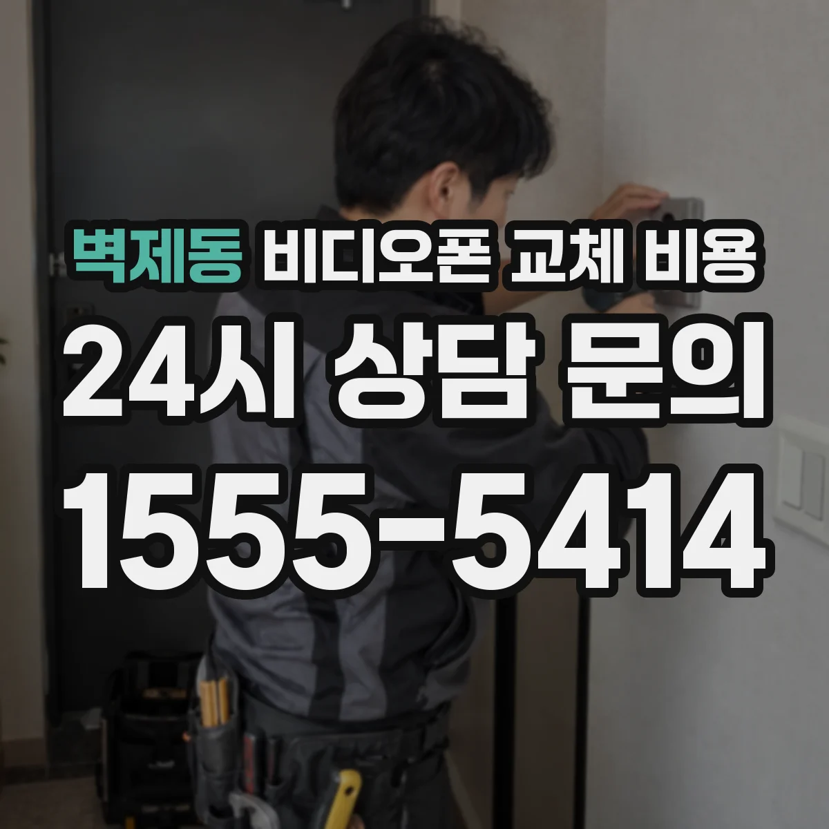 벽제동 비디오폰 교체 비용
