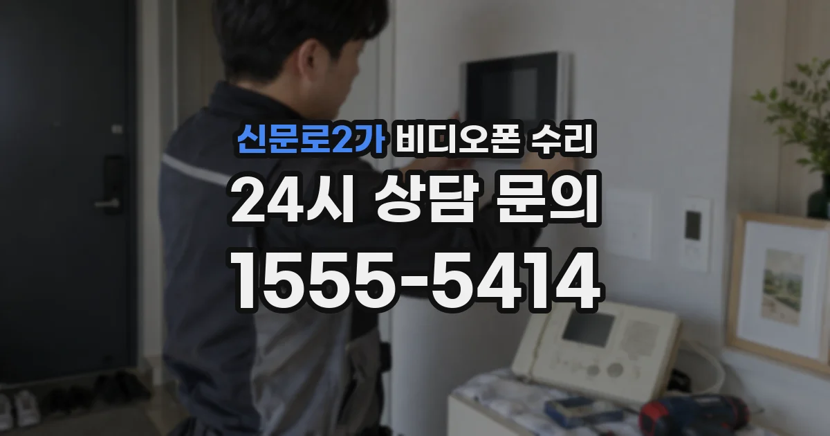 신문로2가 비디오폰 수리