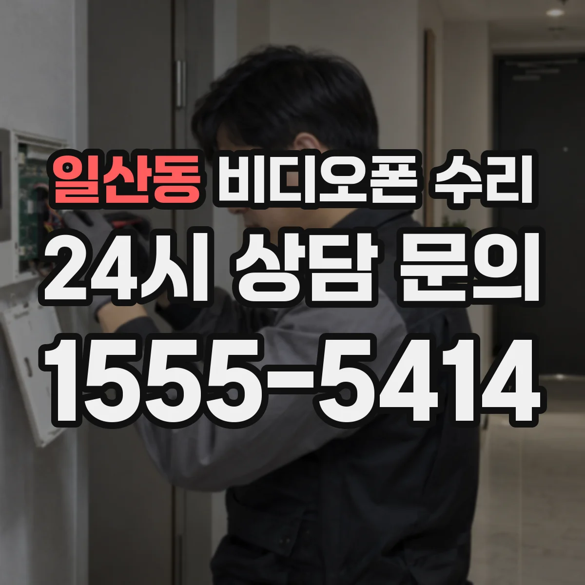 일산동 비디오폰 수리