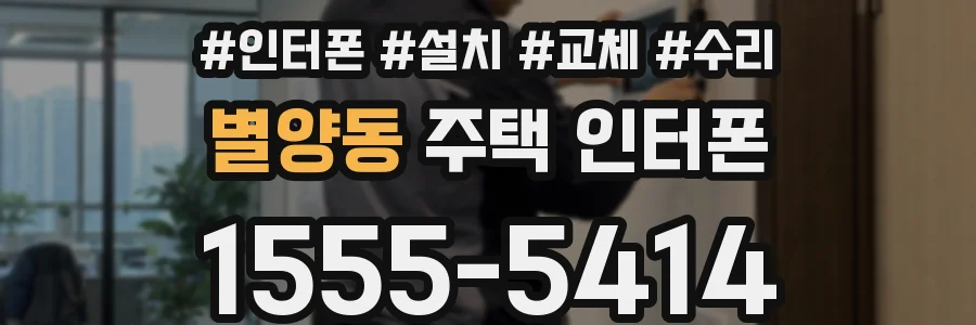 별양동 주택 인터폰